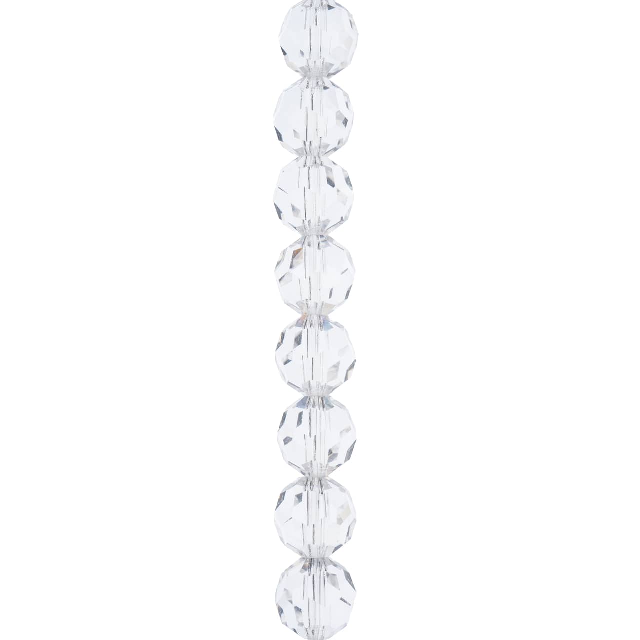6 Pack: Preciosa Glass Crystal Round Beads, 8mm by Bead Landing™